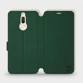 Etui Soft Touch do Huawei Mate 10 Lite - wzór Miejska zieleń z platyną
