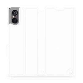 Etui do Sony Xperia 5 V - wzór White&Gray