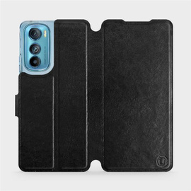 Etui do Motorola Edge 30 5G - wzór Black&Orange