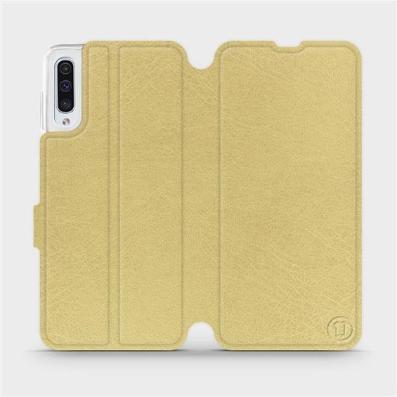 Etui do Samsung Galaxy A50 - wzór Gold&Gray