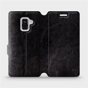 Etui do Samsung Galaxy A8 2018 - wzór Black&Gray