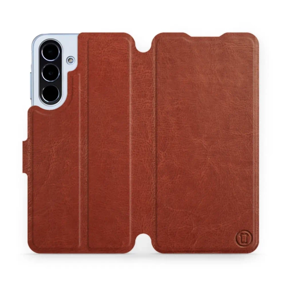 Etui do Samsung Galaxy A56 5G - wzór Brown&Gray