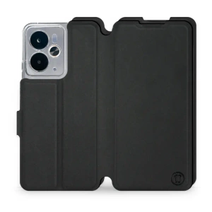 Etui Soft Touch do Realme 14 5G - wzór Satynowa czerń