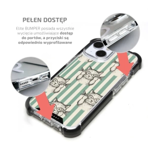 Etui MagSafe Elite Bumper Apple iPhone 17 Pro Max - wzór DP90D