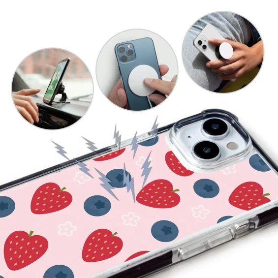 Etui MagSafe Elite Bumper Apple iPhone 7 Plus - wzór DP84D