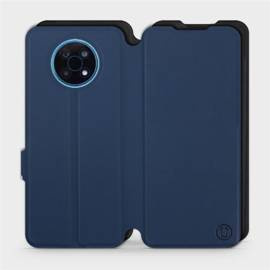 Etui Soft Touch do Nokia G50 5G - wzór Głęboki granat z czernią