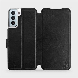 Etui do Samsung Galaxy S21 Plus - wzór Black&Orange