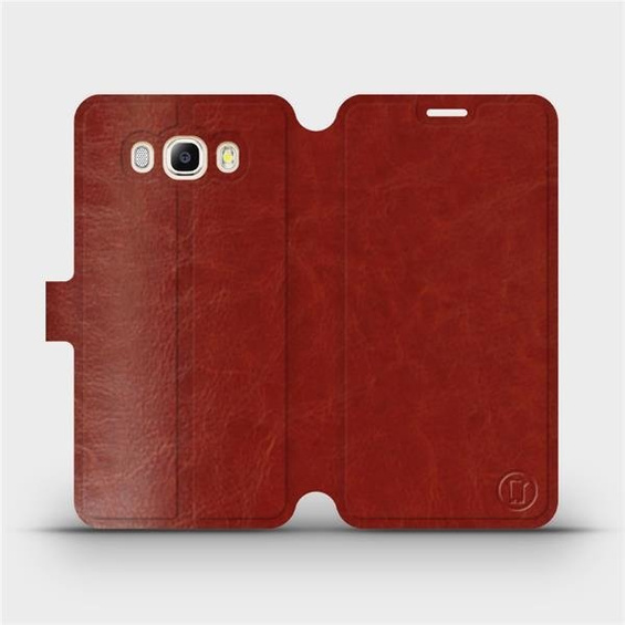 Etui do Samsung Galaxy J7 2016 - wzór Brown&Gray