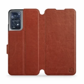 Etui do Xiaomi Redmi Note 12 Pro 4G - wzór Brown&Orange