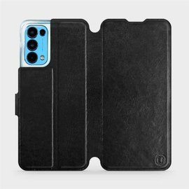 Etui do OPPO RENO 5 5G - wzór Black&Orange