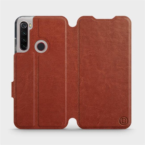 Etui do Xiaomi Redmi Note 8 2021 - wzór Brown&Orange