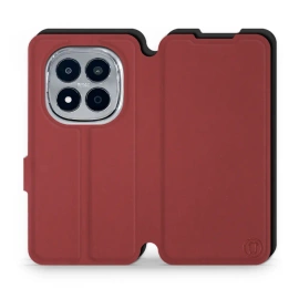 Etui Soft Touch do Xiaomi Redmi Note 15 Pro Plus 5G - wzór Zachodząca czerwień z czernią