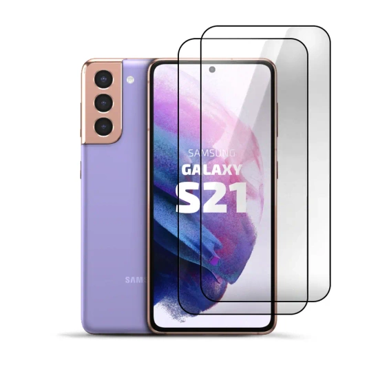Zestaw 2x Szkło hartowane Clear 9H do Samsung Galaxy S21