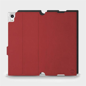 Etui Soft Touch do Sony Xperia XA1 Ultra - wzór Zachodząca czerwień z czernią