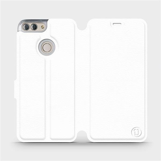 Etui do Huawei P Smart - wzór White&Gray