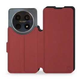 Etui Soft Touch do Huawei Nova 12i - wzór Zachodząca czerwień z czernią