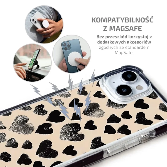 Etui MagSafe Elite Bumper Apple iPhone 15 Pro - wzór DA51D