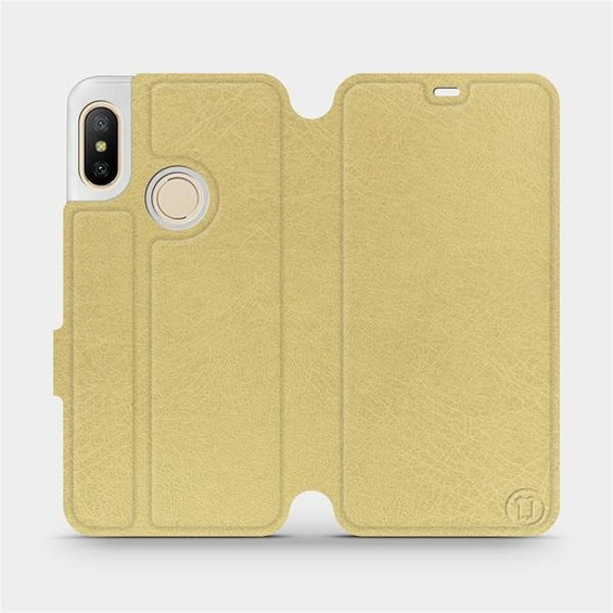 Etui do Xiaomi Mi A2 Lite - wzór Gold&Orange