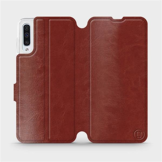 Etui do Samsung Galaxy A50 - wzór Brown&Orange