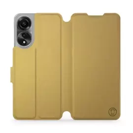 Etui do OPPO A78 5G - wzór Gold&Gray