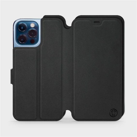 Etui Soft Touch do Apple iPhone 13 Pro Max - wzór Satynowa czerń