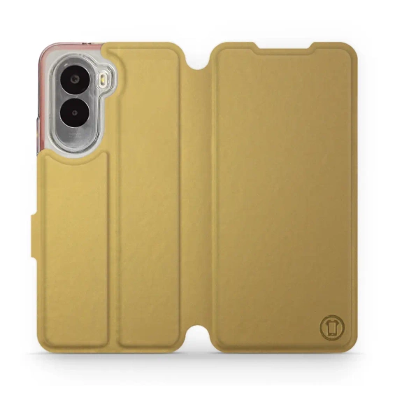 Etui do Xiaomi POCO M7 - wzór Gold&Gray