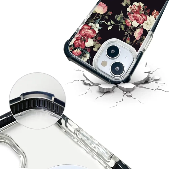 Etui MagSafe Elite Bumper Apple iPhone X - wzór D003D