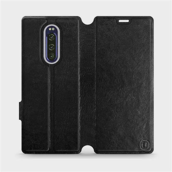 Etui do Sony Xperia 1 - wzór Black&Orange
