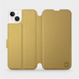 Etui do Apple iPhone 14 Plus - wzór Gold&Gray