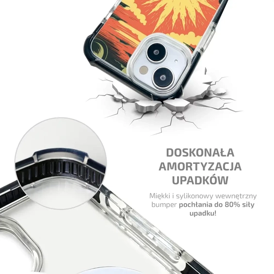 Etui MagSafe Elite Bumper Apple iPhone 15 - wzór D025D
