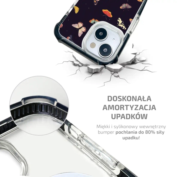 Etui MagSafe Elite Bumper Apple iPhone SE 2020 - wzór DP78D