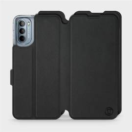 Etui Soft Touch do Motorola Moto G31 - wzór Satynowa czerń
