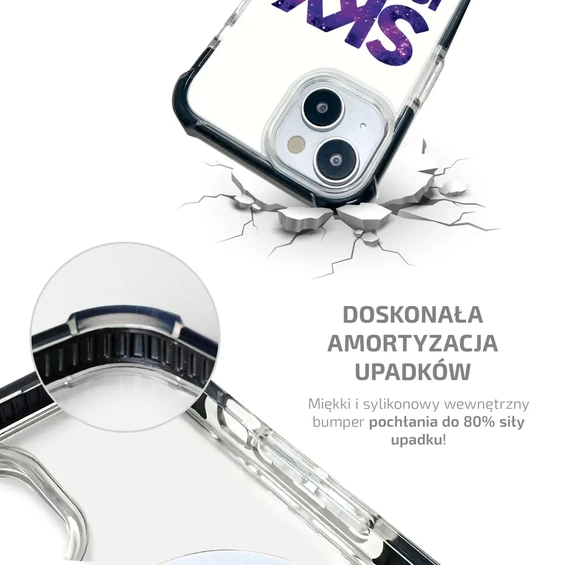 Etui MagSafe Elite Bumper Apple iPhone X - wzór D081D
