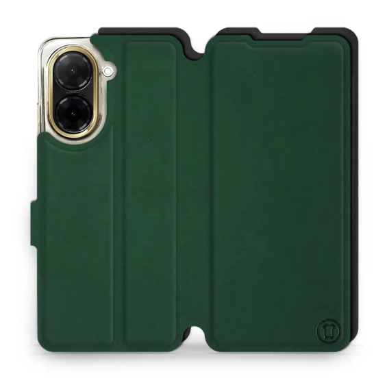 Etui Soft Touch do Xiaomi Redmi A5 - wzór Miejska zieleń z czernią