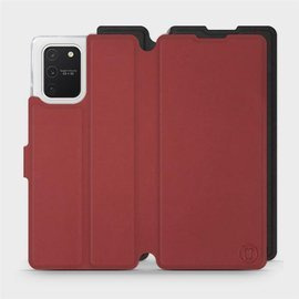 Etui Soft Touch do Samsung Galaxy S10 Lite - wzór Zachodząca czerwień z czernią