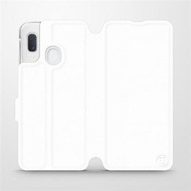 Etui do Samsung Galaxy A20e - wzór White&Orange