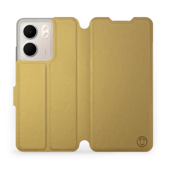 Etui do OPPO A5x - wzór Gold&Orange
