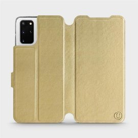 Etui do Samsung Galaxy S20 Plus - wzór Gold&Gray