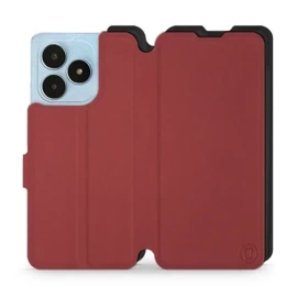 Etui Soft Touch do Realme Note 50 - wzór Zachodząca czerwień z czernią