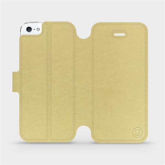 Etui do Apple iPhone SE - wzór Gold&Gray