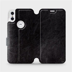 Etui do Motorola One - wzór Black&Gray