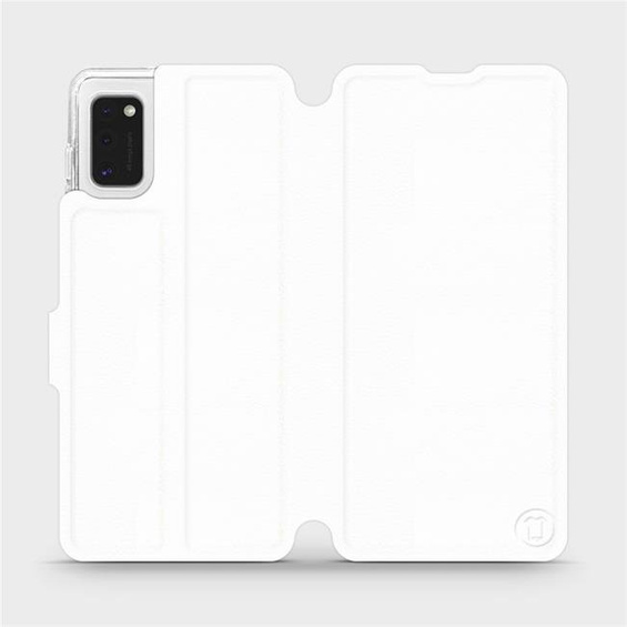 Etui do Samsung Galaxy A41 - wzór White&Orange