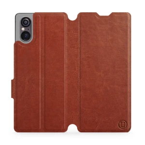Etui do Sony Xperia 5 V - wzór Brown&Gray