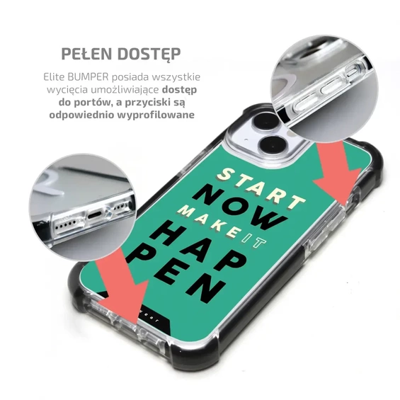 Etui MagSafe Elite Bumper Apple iPhone 15 - wzór D079D