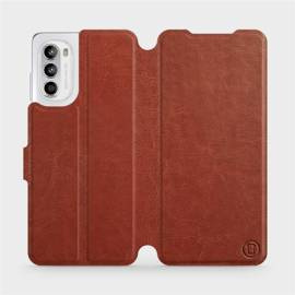 Etui do Motorola Moto G52 - wzór Brown&Orange