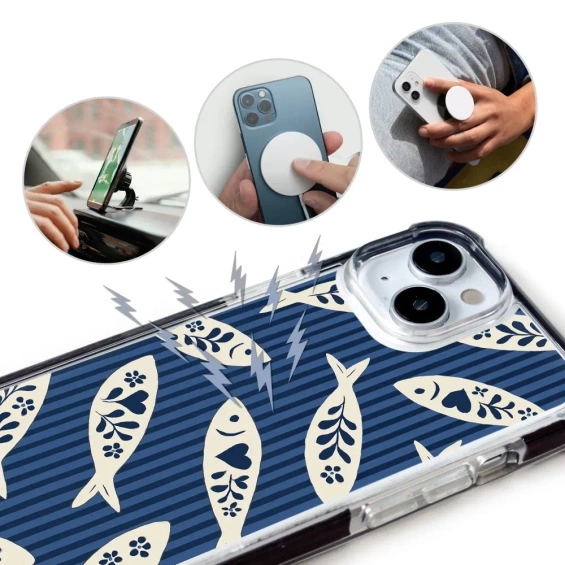 Etui MagSafe Elite Bumper Apple iPhone 15 - wzór DP89D