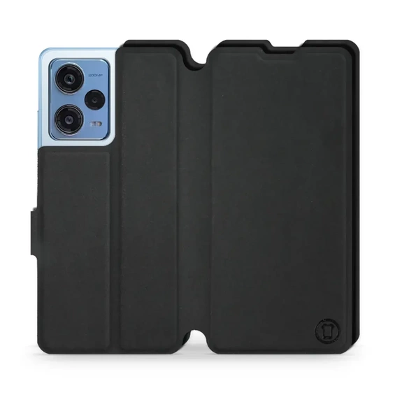 Etui Soft Touch do Xiaomi Redmi Note 12 Pro 5G - wzór Satynowa czerń