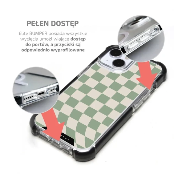 Etui MagSafe Elite Bumper Apple iPhone 15 Plus - wzór DA58D
