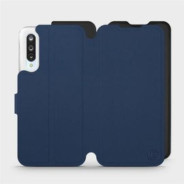 Etui Soft Touch do Xiaomi Mi 9 Lite - wzór Głęboki granat z czernią