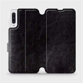 Etui do Samsung Galaxy A50 - wzór Black&Gray